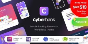 Cyberbank Nulled Business and Finance WordPress Theme Free Download