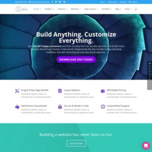 Divi Nulled (Theme + Builder+ Extra Theme + Templates + Layouts + PSD ) Free Download