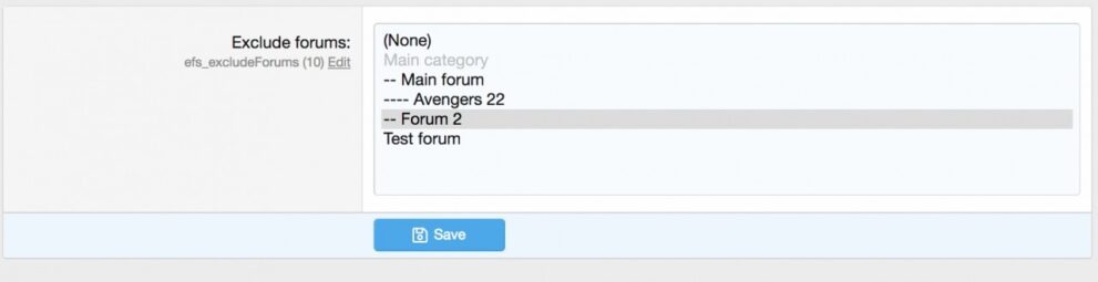 Exclude forum Nulled