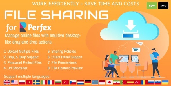 File Sharing for Perfex CRM Nulled Free Download