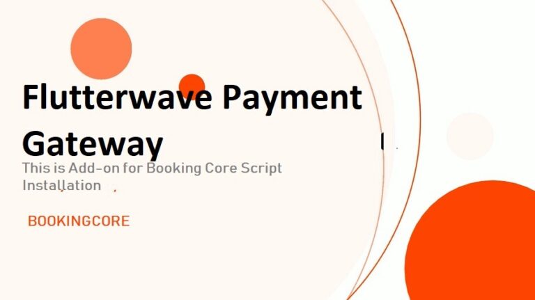 Flutterwave Payment Gateway Addon for BookingCore Nulled Free Download