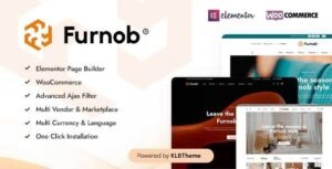 Furnob Nulled Furniture Store WooCommerce Theme Free Download
