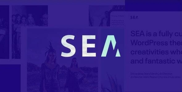 Gallery SEA Responsive Creative Multipurpose Wordpress theme by SeaTheme Nulled Free Download