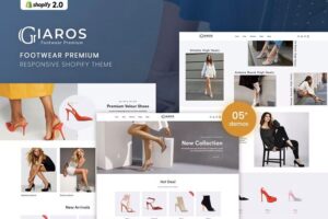 Giaros Nulled Footwear Premium Responsive Shopify Theme Free Download