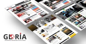 Gloria Nulled Responsive eCommerce News Magazine Newspaper WP Theme Free Download