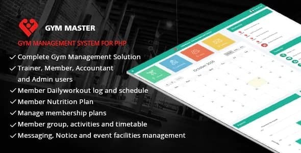 Gym Master Nulled Gym Management System Free Download