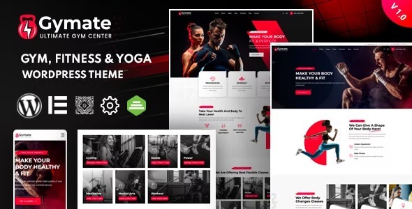 Gymat Nulled Fitness and Gym WordPress Theme Free Download