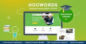 Hogwords Nulled Education Center WordPress Theme Free Download