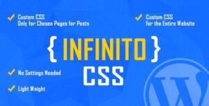 INFINITO Nulled Custom CSS for Chosen Pages and Posts Free Download
