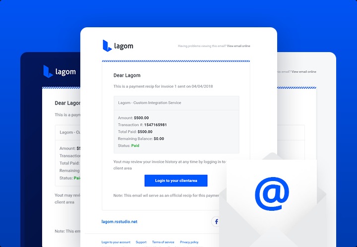 Lagom Whmcs Template Nulled + Lagom Email Template Free Download