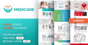 Medicare Nulled Medical WordPress Template Free Download