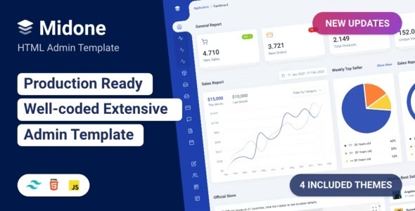 Midone-HTML-Admin-Dashboard-Template-Nulled