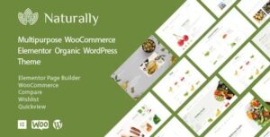 Naturally Nulled Organic Food & Market WooCommerce Theme Free Download