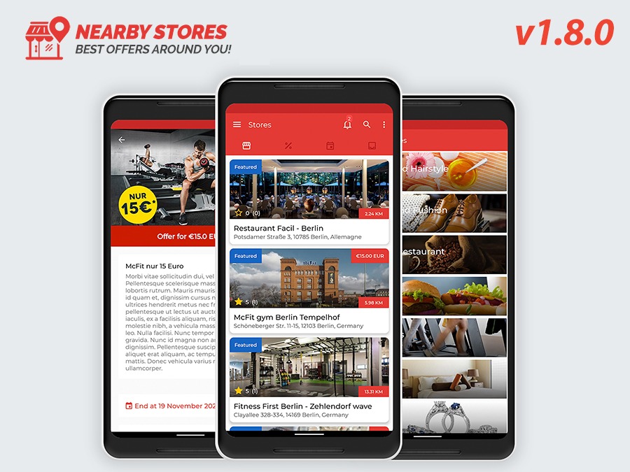 NearbyStores Android Nulled Offers, Events & Chat Realtime + Firebase Free Download