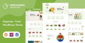 Organiqo Nulled An Organic Store WordPress Theme Free Download
