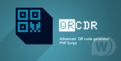 QRcdr Nulled QR code generator script Free Download