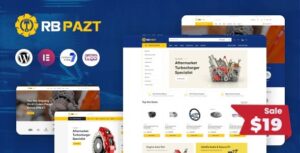 RBpazt – Auto Parts WooCommerce Theme Nulled