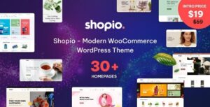 Shopio – Multipurpose WooCommerce WordPress Theme Nulled