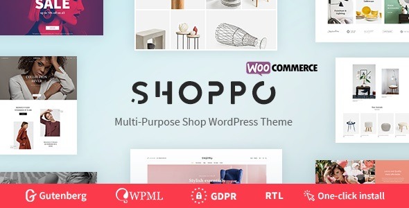 Shoppo is WordPress eCommerce theme Nulled