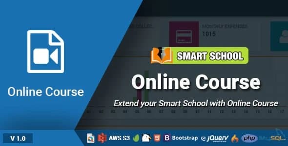 Smart School Online Course Nulled Free Download