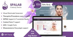 Spa Lab Nulled Beauty WordPress Theme Free Download