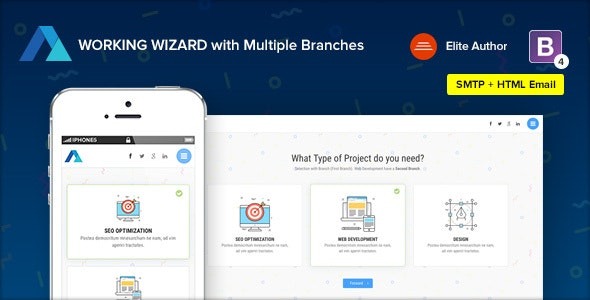 Steps Nulled Multipurpose Working Wizard with Branches Free Download