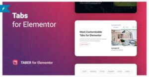 Taber Nulled Tabs for Elementor Free Download