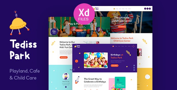 Tediss Nulled Play Area & Child Care Center WordPress Theme Free Download