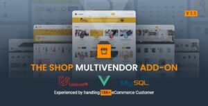 The Shop Nulled Multivendor Add-on Free Download