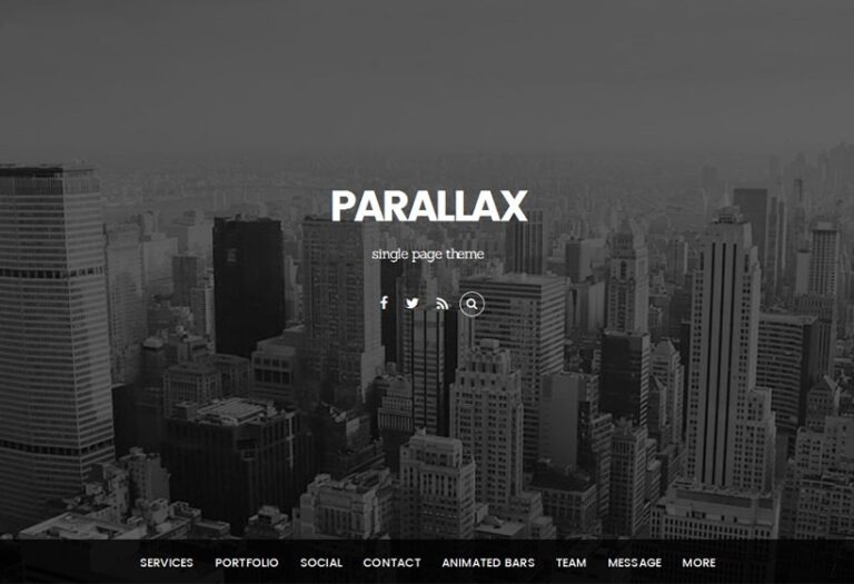 Themify Parallax WordPress Theme Nulled Free Download
