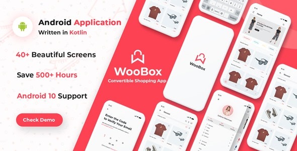 WooBox Nulled WooCommerce Android App E-commerce Full Mobile App + kotlin Free Download