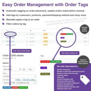 WooCommerce Order Tags Nulled Free Download
