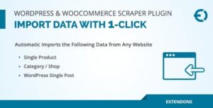 WordPress & WooCommerce Scraper Plugin, Import Data from Any Site Free Download Nulled