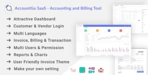 free download AccountGo SaaS - Accounting and Billing Tool nulled