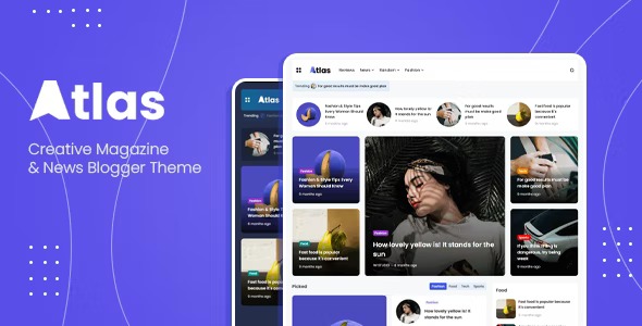 free download Atlas Creative Magazine & News Blogger Theme nulled