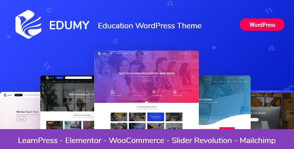 free download Edumy LMS Online Education Course WordPress Theme nulled