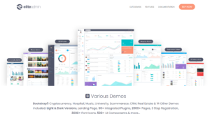 free download Elite Admin - Bootstrap 5 Dashboard template nulled