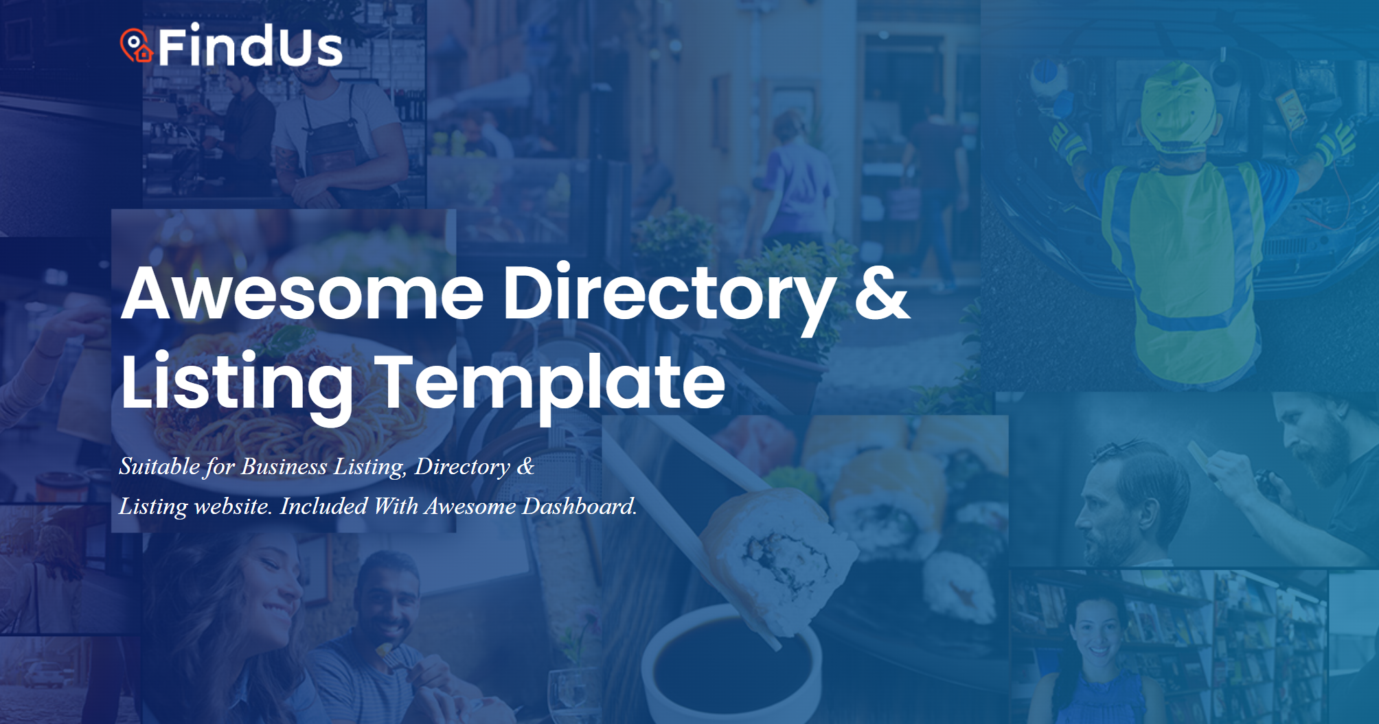 free download Findus - Directory Listing WordPress Theme nulled