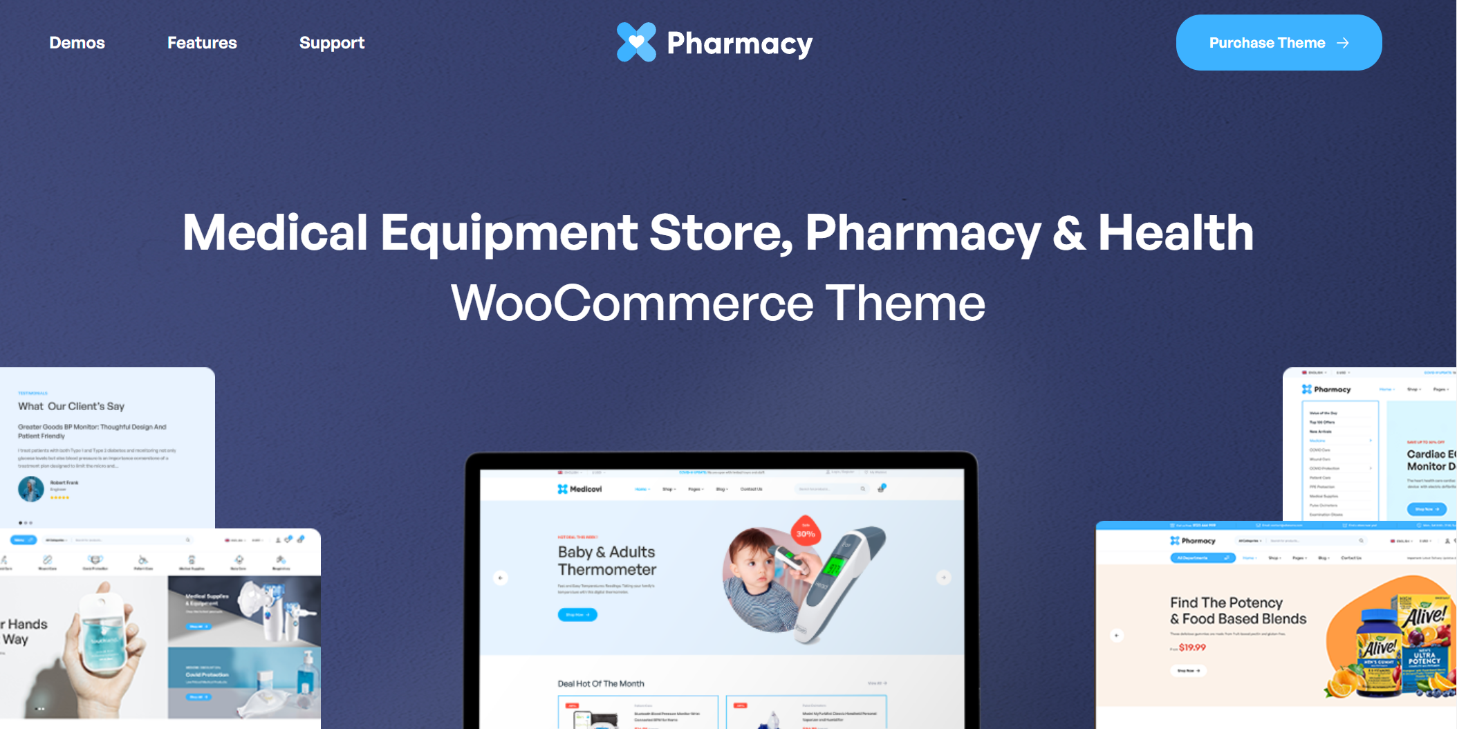 free download Pharmacy WooCommerce WordPress Responsive Theme nulled