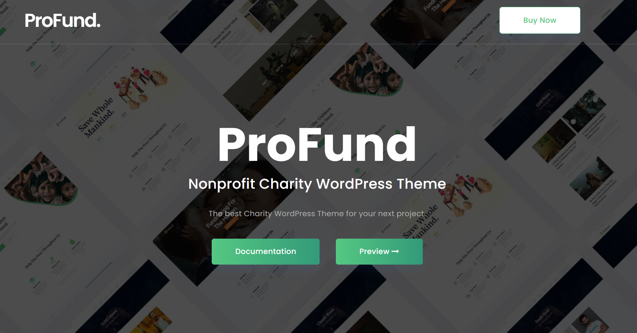 free download ProFund - Charity Theme nulled