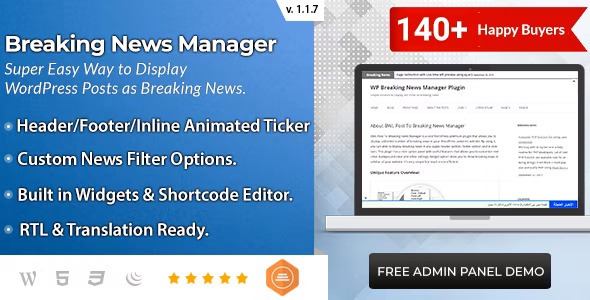 BWL Post To Breaking News Manager Nulled