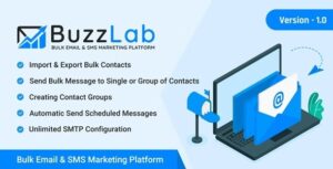 BuzzLab Free Download Bulk Email And SMS Marketing Platform Nulled