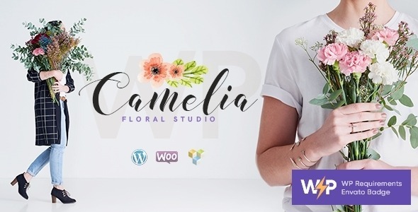 Camelia Nulled A Floral Studio Florist WordPress Theme Free Download