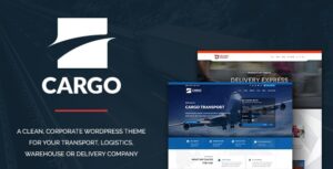Cargo Free Download Transport & Logistics WordPress Theme Nulled