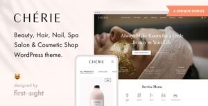 Cherie Nulled Beauty Salon WordPress Theme Free Download