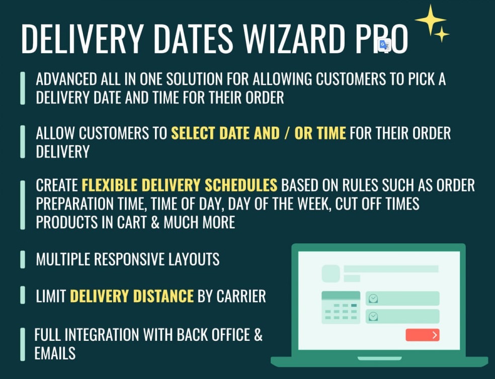 Delivery Dates Wizard Pro Module Free Download Prestashop Nulled