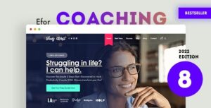 Efor Nulled Coaching & Online Courses WordPress Theme Free Download