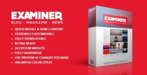Examiner Nulled Magazine Theme Free Download