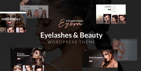 Eyora Free Download Eyelash Extension & Lash Lift WordPress Theme NULLED