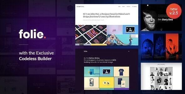 Folie Nulled Creative Multi-Purpose Theme Free Download